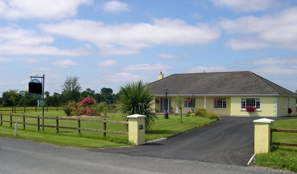 Die Lodge mit großem Garten