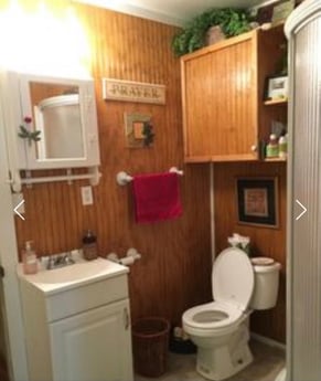 Middle bath-shower off kitchen and middle bedroom