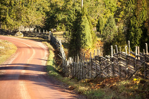 Ein Wanderweg verläuft in der Nähe